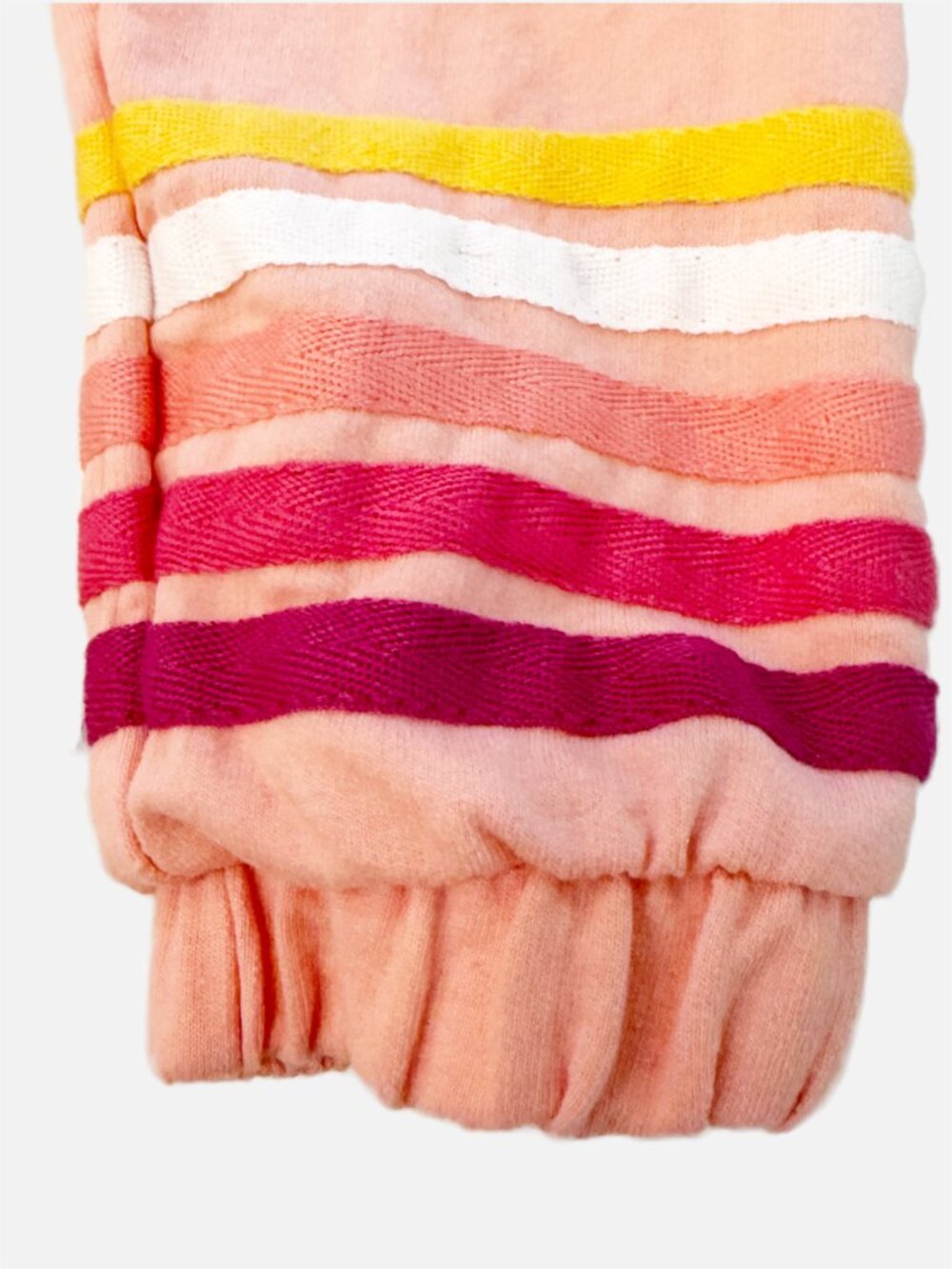 Jessica Simpson Peacy Pastel Retro Stripe Ankle Jogger 4T - Picture 2 of 10